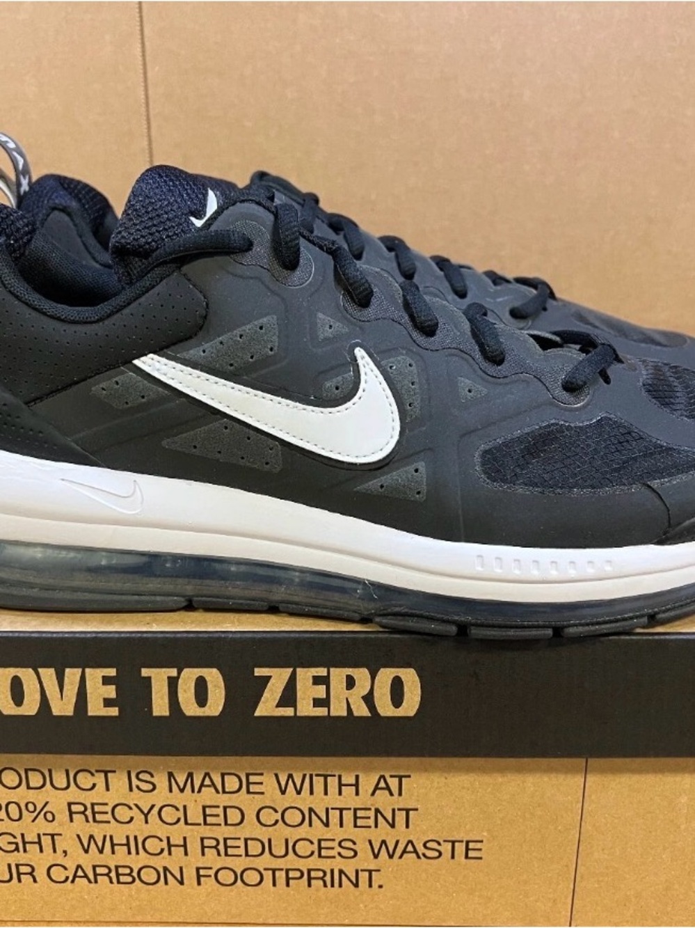 Nike Air Max Genome Black White Anthracite Sneakers Men’s Size 12